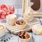 300Pcs Pastel Plaid Paper Baking Cups Colorful Checkered Cupcake Liners Muffin Liner Cake Paper Cups Storage Container for Spring Party DIY Craft, 2x1.2 Inch